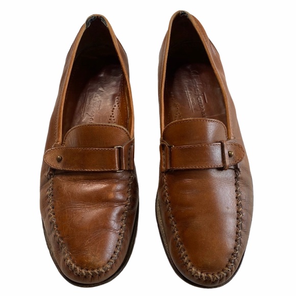 Salvatore Ferragamo Other - Salvatore Ferragamo ✦ Leather Tab Loafers ✦ Cognac